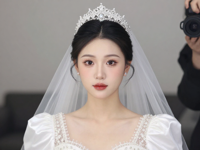 3D-6D多簇仙子漫画感新娘妆造，高级显瘦不压眼