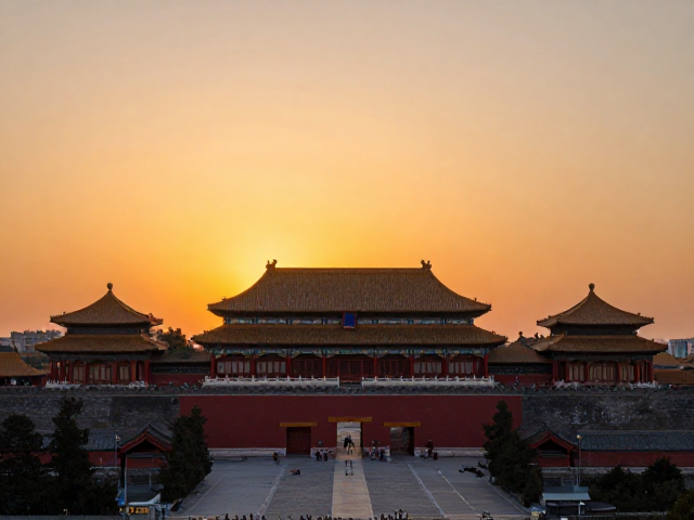 中轴线对称构图:故宫与天坛的秩序之美