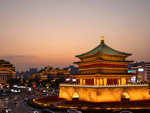 现代都市中的古建遗存:上海与西安的时空对话
