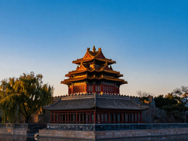 日落后15-45分钟黄金期,古建筑夜景机位与时段机位全解析