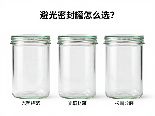 避光密封罐怎么选？光照储存规范与按需分装指南
