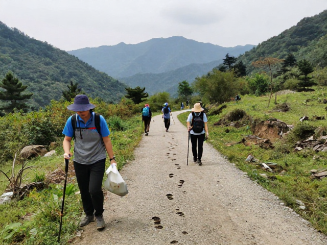 山野清洁纪实,无痕山野践行,累计巡护500次守护自然