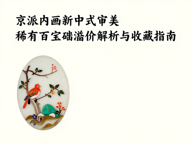 京派内画新中式审美,稀有百宝嵌溢价解析与收藏指南