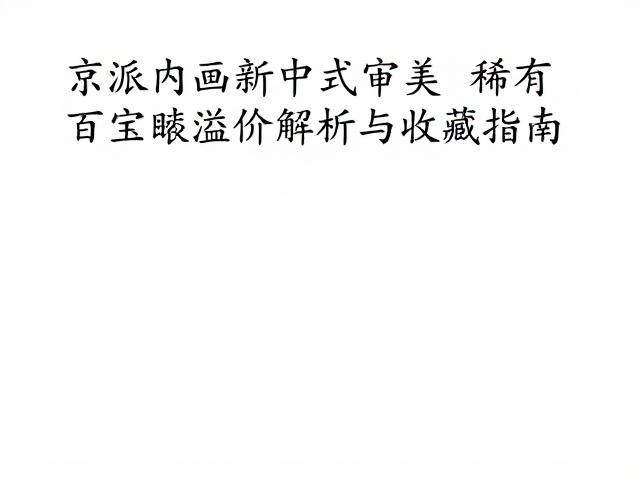 收藏指南与鉴赏要点