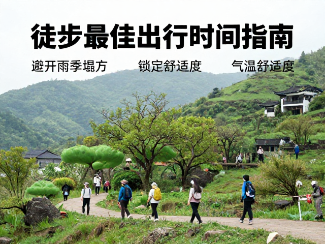 徒步最佳出行时间指南,避开雨季塌方,锁定气温舒适度