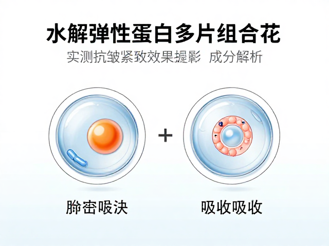 水解弹性蛋白多片组合装,实测抗皱紧致效果与成分解析