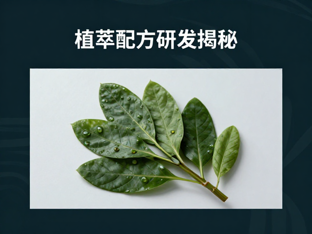植萃成分在修护场景中的应用实证
