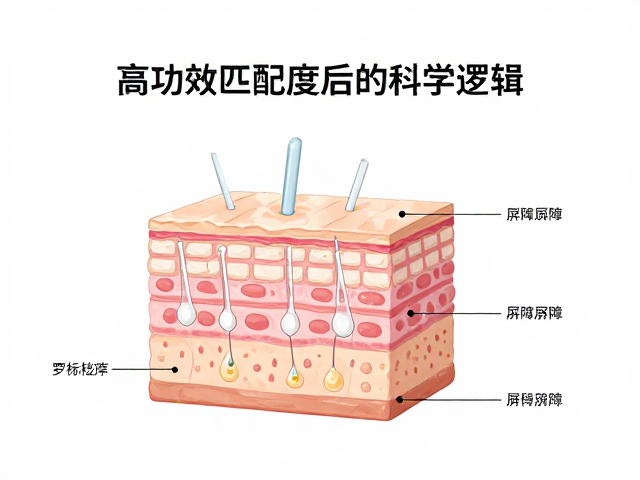 配方协同作用与皮肤屏障修复机制