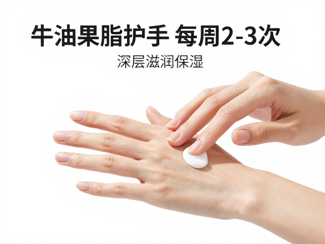 牛油果脂护手,每周2-3次,手套贴合不滑,深层滋润保湿