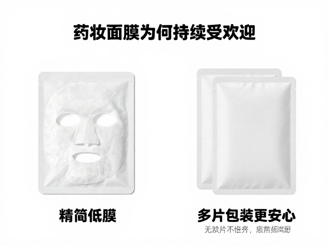 药妆面膜为何持续受欢迎?配方精简低敏,多片袋装更安心