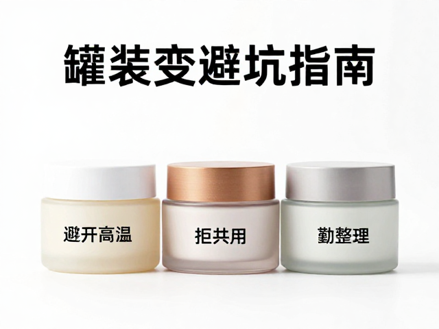 高温环境会加速罐装面膜变质