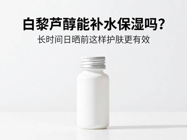 白藜芦醇能补水保湿吗?长时间日晒前这样护肤更有效
