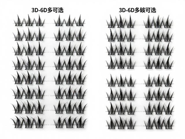 3D-6D多簇可选！嫁接效率高，新娘跟妆造型更持久精致