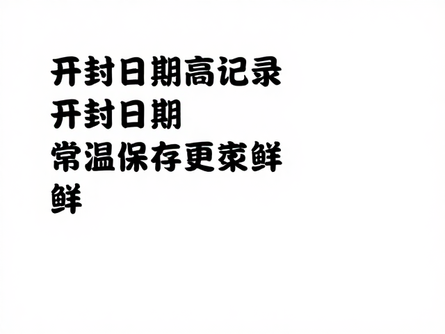 开封日期记录的核心意义
