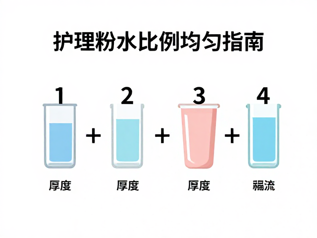 院线护理粉水比例与厚度保持均匀指南
