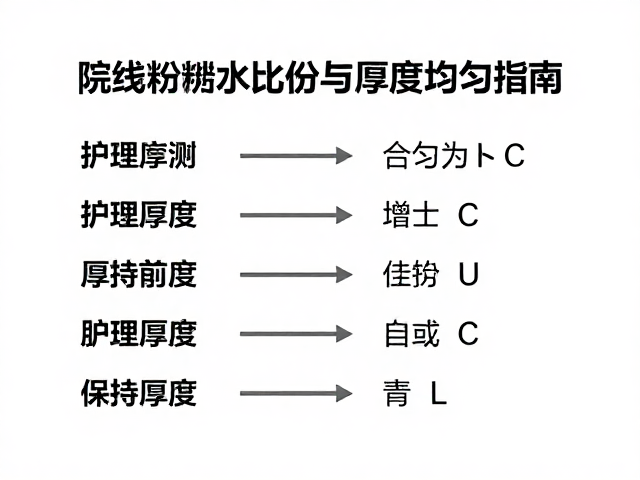 均匀性维持的技术要点