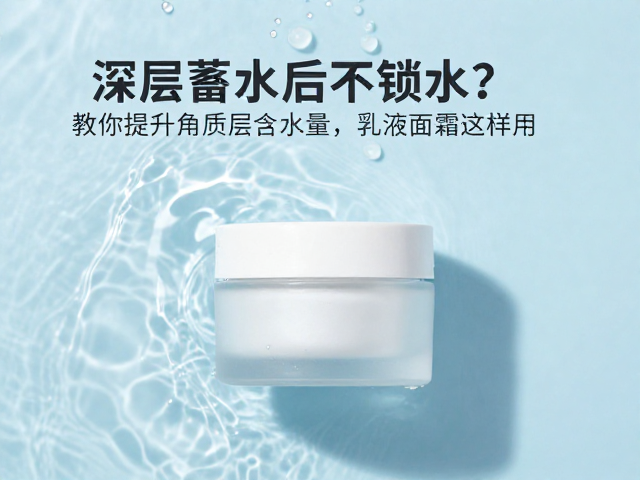 深层蓄水后不锁水?教你提升角质层含水量,乳液面霜这样用