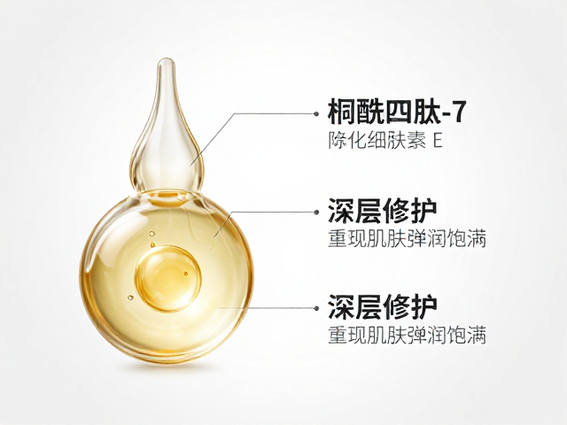 棕榈酰四肽-7，维生素E，深层修护，重现肌肤弹润饱满