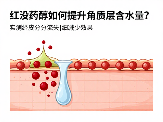 红没药醇如何提升角质层含水量?实测经皮水分流失减少效果