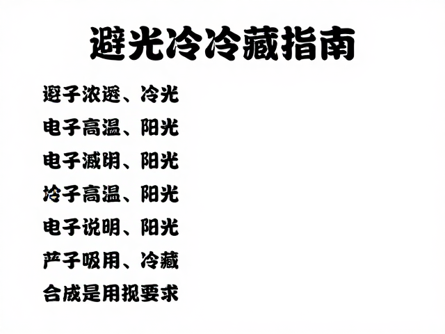常见需冷藏食材的科学分类