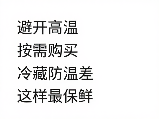 按需采购能减少食物浪费