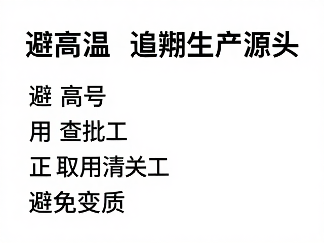 核对批号信息,追溯生产源头
