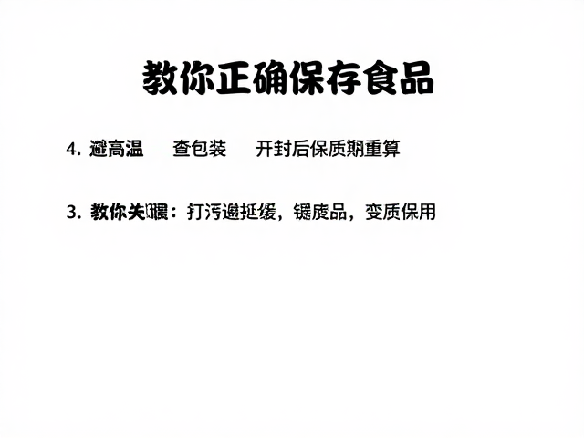 避开高温环境,延缓食品变质速度