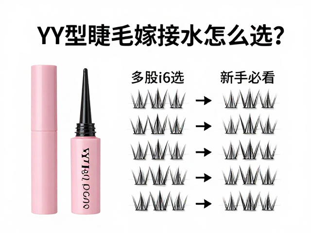 多簇睫毛嫁接时的粘度与固化时间选择策略