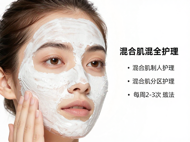 干皮厚敷睡眠面膜,混合肌分区护理,每周2-3次高效护肤法