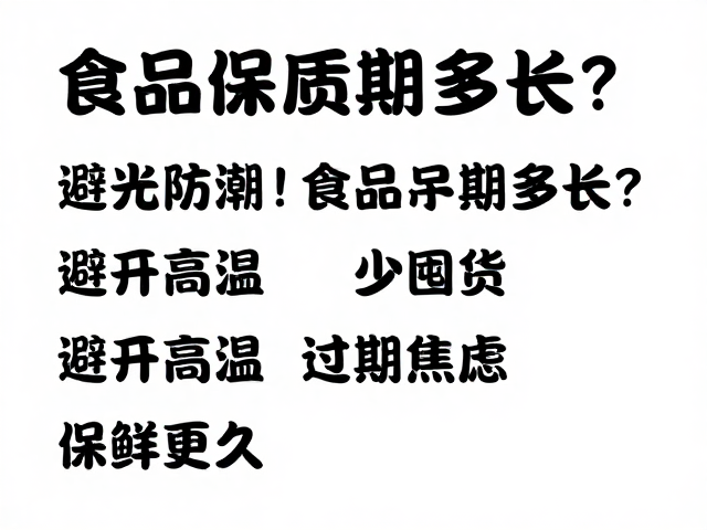 科学囤货与周转:避免“过期焦虑”