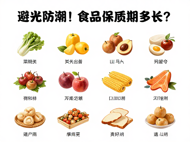 不同品类食品的保鲜周期与储存策略