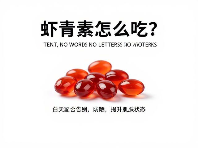 虾青素怎么吃?白天配合防晒,告别疲惫肌,提升肌肤状态