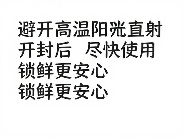 储存环境对开封后食品品质的关键影响