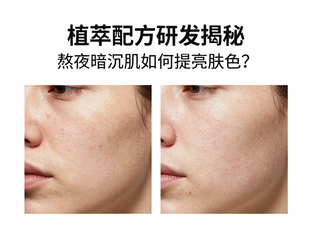 植萃配方研发揭秘,熬夜暗沉肌如何提亮肤色?