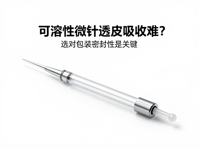可溶性微针透皮吸收难?选对包装密封性是关键