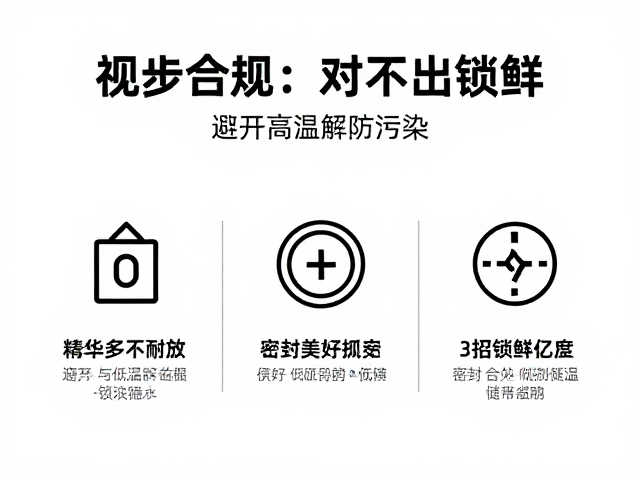 密封与低温储存策略