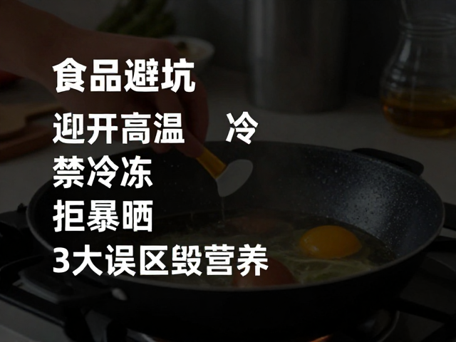 高温烹饪会破坏核心营养素
