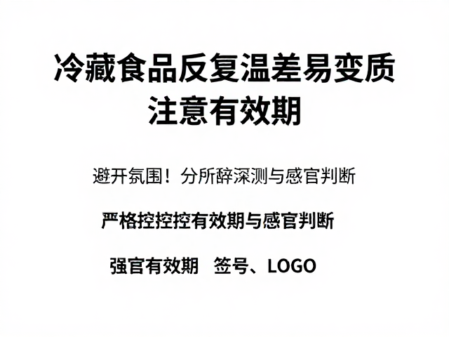 严格把控有效期与感官判断