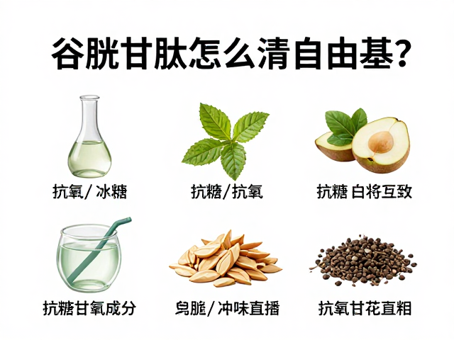 抗糖与抗氧成分的协同作用逻辑