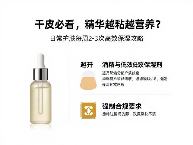 成分筛选与使用细节:避开酒精与低效保湿剂