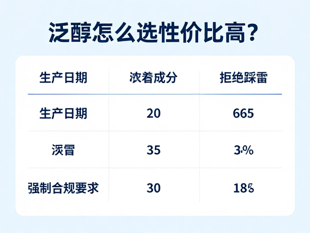 性价比评估与成分浓度逻辑