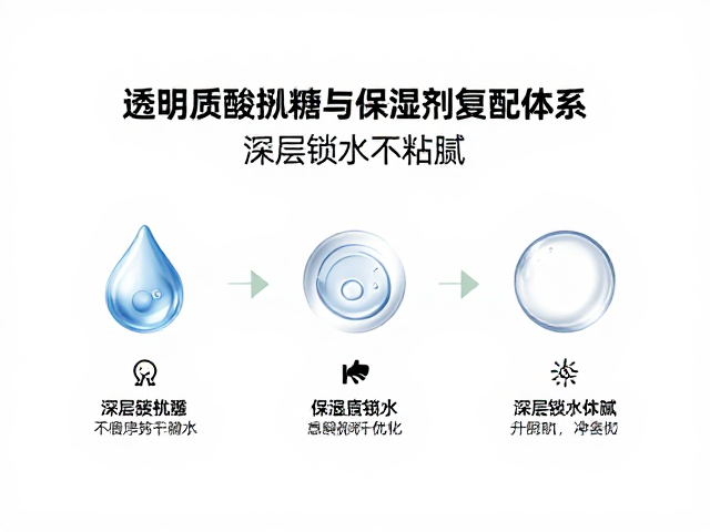 深层锁水与肤感优化的技术路径