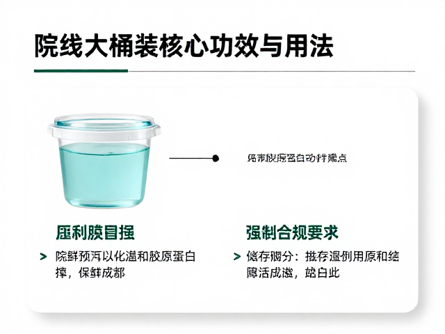 储存条件与活性成分保鲜要点