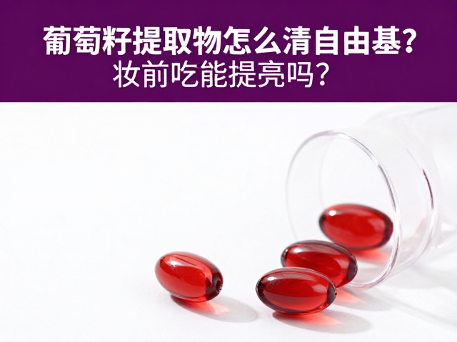 口服葡萄籽提取物对皮肤提亮的实际效果