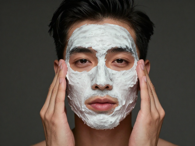 男士免洗睡眠面膜,改善粗糙暗沉,深层控油不粘腻