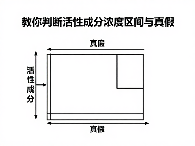 活性成分浓度区间的科学界定