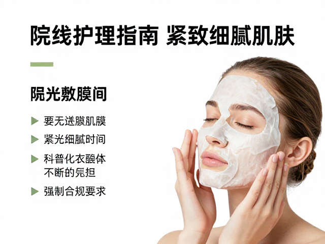 院线护理指南，控制敷膜时间，紧致细腻肌肤