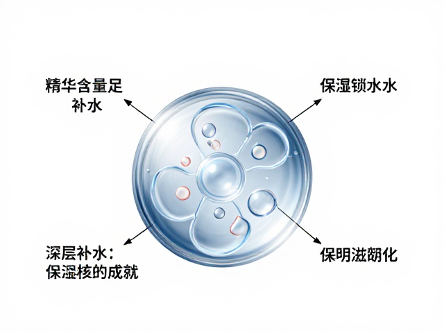 精华含量足深层补水,保湿锁水效果突出实测
