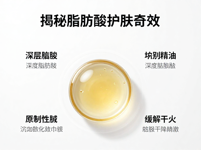 深层滋润改善干纹,揭秘脂肪酸护肤奇效