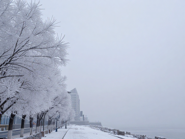 雾凇雪景的捕捉与参数设置